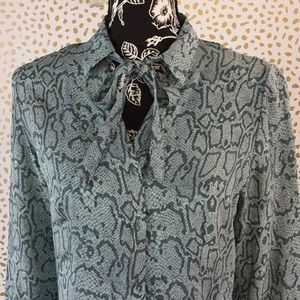 Victoria silk blouse size 10